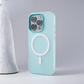 Bright Color Magnetic Skin-Friendly Half-Frame Phone Case for iPhone