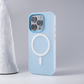 Bright Color Magnetic Skin-Friendly Half-Frame Phone Case for iPhone