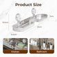 🎁 Limited stock available—grab yours now!🔥Universal Removable Faucet Storage Rack