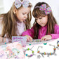 🎁 Charm Bracelet Making Kit - Includes Beads & Tools, Creative Fun for Kids/Adults, Perfect Gift Idea 👧📦