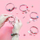 🎁 Charm Bracelet Making Kit - Includes Beads & Tools, Creative Fun for Kids/Adults, Perfect Gift Idea 👧📦