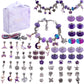 🎁 Charm Bracelet Making Kit - Includes Beads & Tools, Creative Fun for Kids/Adults, Perfect Gift Idea 👧📦