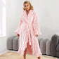 🔥Halloween Early Bird Offer✨Soft Fluffy Bathrobe 🧖♀️ – Skin-Friendly Fabric, Cozy Warmth for Post-Shower