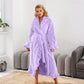 🔥Halloween Early Bird Offer✨Soft Fluffy Bathrobe 🧖♀️ – Skin-Friendly Fabric, Cozy Warmth for Post-Shower