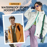 🏆Limited Sale 50% OFF!!🔥Outdoor Waterproof Sports Hooded Jacket