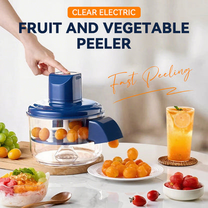🔪 50% OFF NOW! 🍎 Transparent Electric Fruit & Vegetable Peeler – Quick & precise – 36K+ sold – perfect for kitchen prep, easy to clean 🥕✨⚡