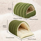 😸Warmth Cozy Comfort  Plush Pet Cave