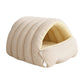 😸Warmth Cozy Comfort  Plush Pet Cave
