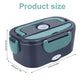 🍱 50% OFF! 🔌 2-in-1 Portable Electric Lunch Box (60W) – Dual Voltage (12V/230V), 1.5L Stainless Steel & Fast Heating ✨