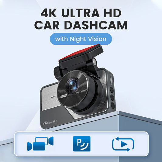 📹40% OFF FOR A LIMITED TIME!✨4K Ultra HD dash cam with night vision🚗Wi-Fi and loop recording for continuous monitoring🌙