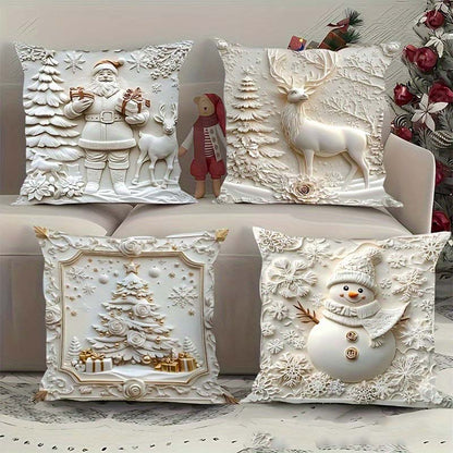 🎅 Christmas Gift Recommendations!🎁Elegant Christmas Decorative Pillow Covers (50% OFF)