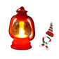 ⛄40% OFF NOW! ✨ Mini Snowman Lantern - LED Light with Removable Hat & Scarf for Festive Holiday Decor 🎄💡