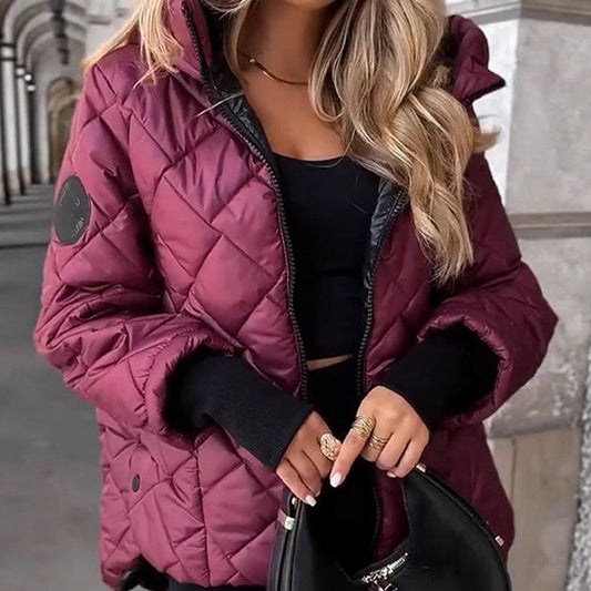 🖤 Limited time offer 40% off🔥Warm and casual cotton hooded jacket for women