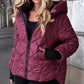 🖤 Limited time offer 40% off🔥Warm and casual cotton hooded jacket for women
