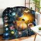 🎅Christmas Sale 50% OFF!!🦖Artistic Print Flannel Throw Blanket
