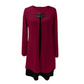 👗40 % OFF !📢Women's Faux Two-Piece A-Line Knee-Length Dress
