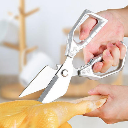 ✂️Heavy-Duty Kitchen Scissors - Multi-Function & Dishwasher Safe, Perfect for Poultry, Herbs and Daily Use 🍗✨