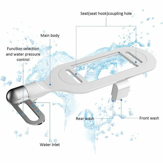 🚽 Hygiene Upgrade | Dual Nozzle Bidet Washer | Self-Cleaning & Easy Install 💦