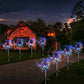 🔥💡 Waterproof Solar Garden Light – 7 Colours & Automatic Dusk Sensor Creates a magical atmosphere in your garden 🌟🌳