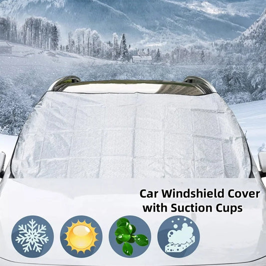 🚗 Car Windshield Cover — Sun, Frost & Snow Shield