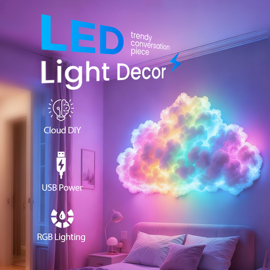 🌈☁️ 40% off⏳DIY USB-Powered Thundercloud LED Light Decor