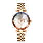⌚ Elegant Shining Watch💎 Crystal Dial, Stainless Steel Band & Water-Resistant for Daily Wear ✨