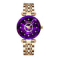 ⌚ Elegant Shining Watch💎 Crystal Dial, Stainless Steel Band & Water-Resistant for Daily Wear ✨