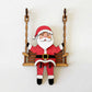 📢50 % OFF !!⏰3D Wooden Santa on Swing Tabletop Decor