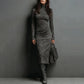 🎁Meet Christmas 40% OFF🎄|Elegant Turtleneck Long-Sleeve Bodycon Dress
