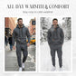 Men's Winter 2-Piece Tracksuit Set
