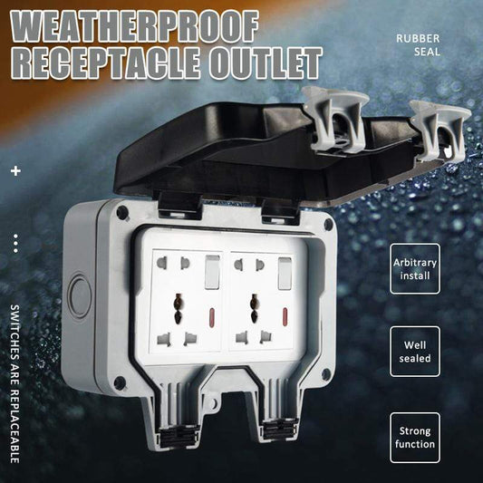 🔌 50% OFF!⚡Outdoor Waterproof Receptacle Outlet