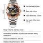 📢Best Christmas Gift 50% OFF !!🎁Men's Luminous Waterproof Flywheel Quartz Watch