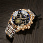 📢Best Christmas Gift 50% OFF !!🎁Men's Luminous Waterproof Flywheel Quartz Watch