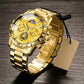 📢Best Christmas Gift 50% OFF !!🎁Men's Luminous Waterproof Flywheel Quartz Watch