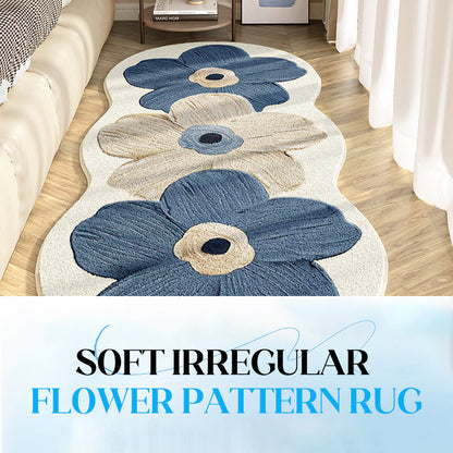 📢2026 Early Bird Offer: 40% OFF!🎅Soft Irregular Flower Pattern Rug