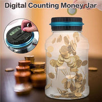 📢📢49% OFF !! ⏰Watch Savings Grow – Digital Money Box with Auto Coin Counting & Target Setting