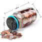 📢📢49% OFF !! ⏰Watch Savings Grow – Digital Money Box with Auto Coin Counting & Target Setting