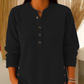 🧥40% OFF!📦Women‘s Corduroy Henley Top – Stylish, Soft & Versatile