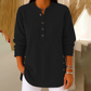 🧥40% OFF!📦Women‘s Corduroy Henley Top – Stylish, Soft & Versatile