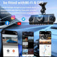 🏆40% Off!🚗4-Channel HD Dashcam with Front Interior Rear Recording🎥