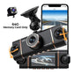 🏆40% Off!🚗4-Channel HD Dashcam with Front Interior Rear Recording🎥