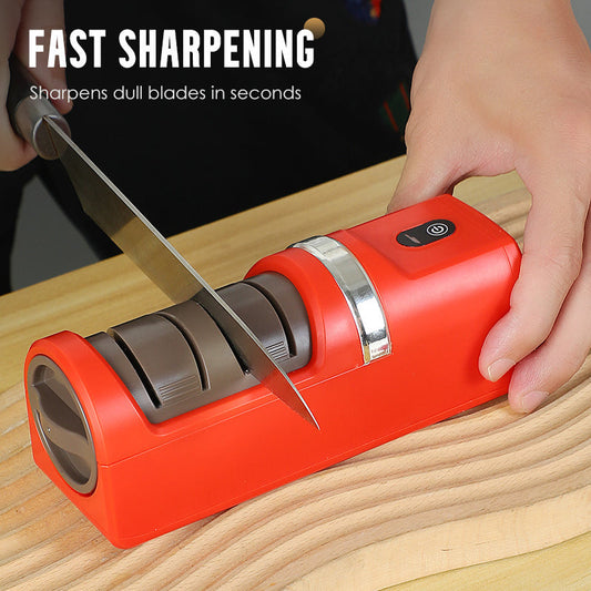 ✨ Automatic Knife Sharpener – Effortless Precision, Safe & Works on All Blades 🔪⚙️ Sharpness That Lasts!