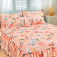 🛏️40% OFF NOW! 🎀 3-Piece Ruffled Bed Skirt Set – Elegant Design, Easy Fit & Complete Coverage 🛌
