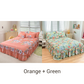 🛏️40% OFF NOW! 🎀 3-Piece Ruffled Bed Skirt Set – Elegant Design, Easy Fit & Complete Coverage 🛌