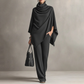 🧥New arrival 40% OFF!🥰 Women's Turtleneck and Wide Leg Pants Set – Soft Fabric, Relaxed & Versatile Fit ✨