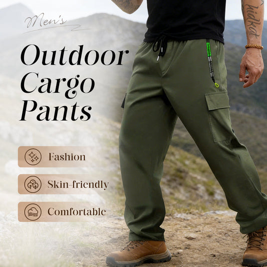 🔥Men's Outdoor Cargo Pants with Multi-Pockets