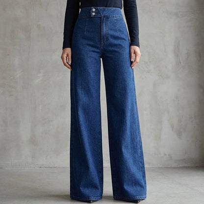 🌊40% off!👖50K+ SOLD⚡Women's High-Waist Wide-Leg Jeans