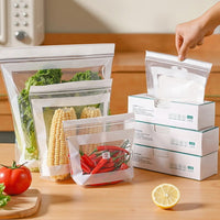 📢📢50% OFF !! ⏰Transparent Food-Grade Reinforced Double-Seal Bags