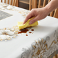 Elegant Waterproof Embossed Floral Tablecloth💮