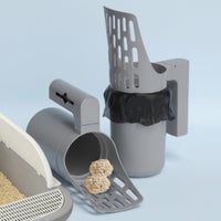 🐱 50% OFF NOW!✨ Cat Litter Scoop with Integrated Trash Can – Efficient Sifting & Large Capacity – Hygienic Essential 🗑️
